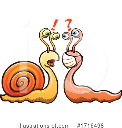 Royalty-Free (RF) Snail Clipart Illustration by Zooco - Stock Sample #1716498