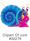 Snail Clipart #32276 by Alex Bannykh