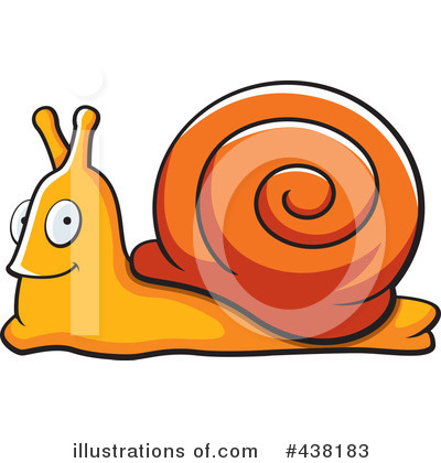Royalty-Free (RF) Snail Clipart Illustration by Cory Thoman - Stock Sample #438183