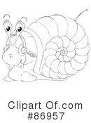 Snail Clipart #86957 by Alex Bannykh