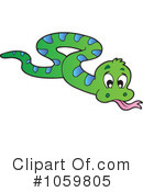 Snake Clipart #1059805 by visekart