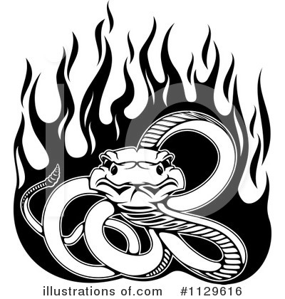 Royalty-Free (RF) Snake Clipart Illustration by Vector Tradition SM - Stock Sample #1129616