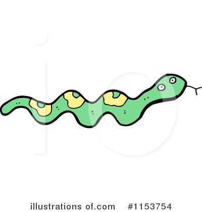 Royalty-Free (RF) Snake Clipart Illustration by lineartestpilot - Stock Sample #1153754