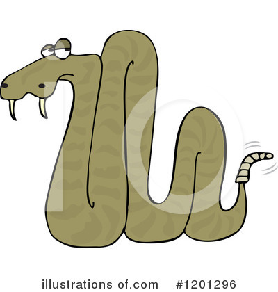 Royalty-Free (RF) Snake Clipart Illustration by djart - Stock Sample #1201296