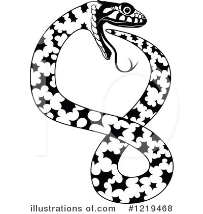 Royalty-Free (RF) Snake Clipart Illustration by dero - Stock Sample #1219468