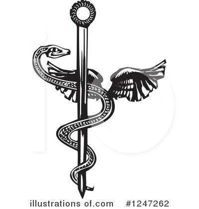 Royalty-Free (RF) Snake Clipart Illustration by xunantunich - Stock Sample #1247262