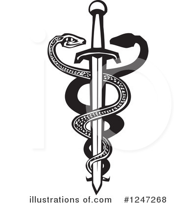 Royalty-Free (RF) Snake Clipart Illustration by xunantunich - Stock Sample #1247268