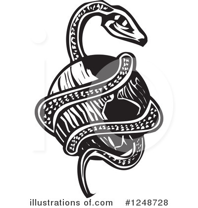 Royalty-Free (RF) Snake Clipart Illustration by xunantunich - Stock Sample #1248728