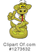 Snake Clipart #1273632 by Dennis Holmes Designs