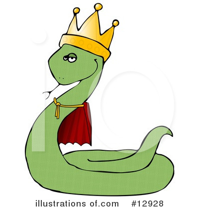 Royalty-Free (RF) Snake Clipart Illustration by djart - Stock Sample #12928
