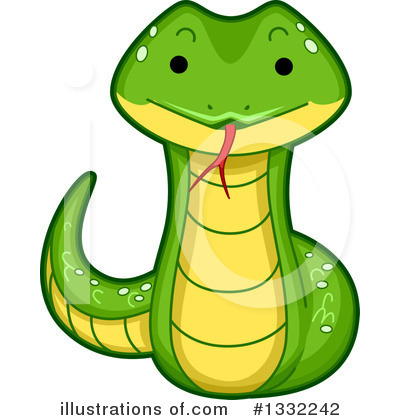 Royalty-Free (RF) Snake Clipart Illustration by BNP Design Studio - Stock Sample #1332242