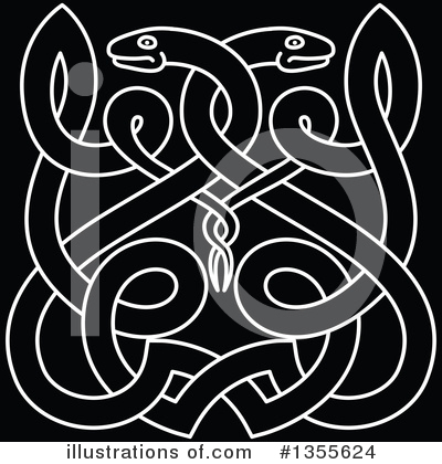 Royalty-Free (RF) Snake Clipart Illustration by Vector Tradition SM - Stock Sample #1355624