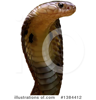 Cobra Snake Clipart #1384412 by dero