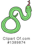 Snake Clipart #1389874 by lineartestpilot