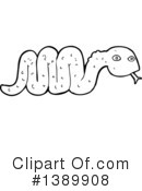 Snake Clipart #1389908 by lineartestpilot