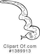 Snake Clipart #1389913 by lineartestpilot