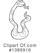 Snake Clipart #1389916 by lineartestpilot
