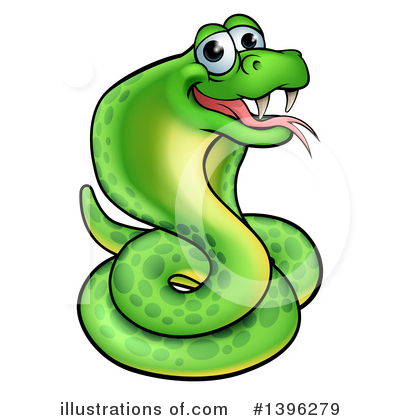 Snake Clipart #1396279 by AtStockIllustration