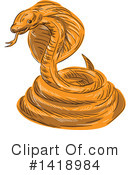Snake Clipart #1418984 by patrimonio