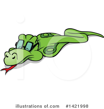 Royalty-Free (RF) Snake Clipart Illustration by dero - Stock Sample #1421998
