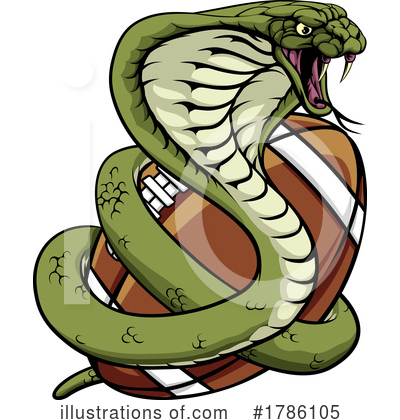Cobra Snake Clipart #1786105 by AtStockIllustration