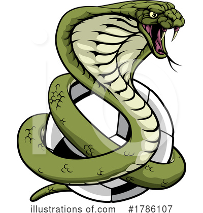 Cobra Snake Clipart #1786107 by AtStockIllustration
