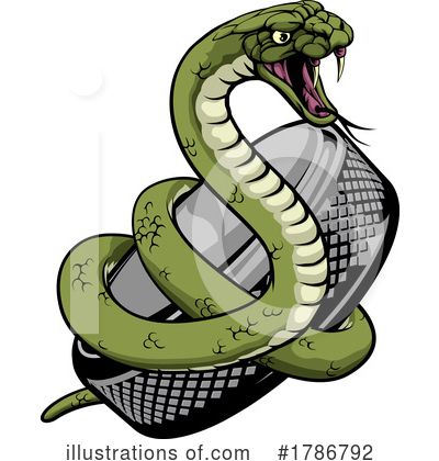 Python Clipart #1786792 by AtStockIllustration