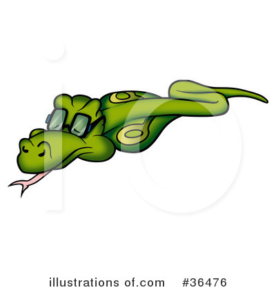 Royalty-Free (RF) Snake Clipart Illustration by dero - Stock Sample #36476