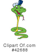 Snake Clipart #42688 by Dennis Holmes Designs