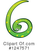 Snake Number Clipart #1247571 by Zooco