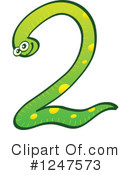 Snake Number Clipart #1247573 by Zooco