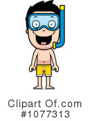 Snorkeling Clipart #1077313 by Cory Thoman