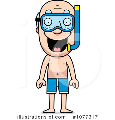 Snorkeling Clipart #1077317 by Cory Thoman