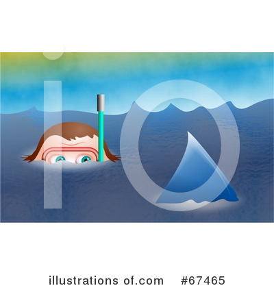 Royalty-Free (RF) Snorkeling Clipart Illustration by Prawny - Stock Sample #67465