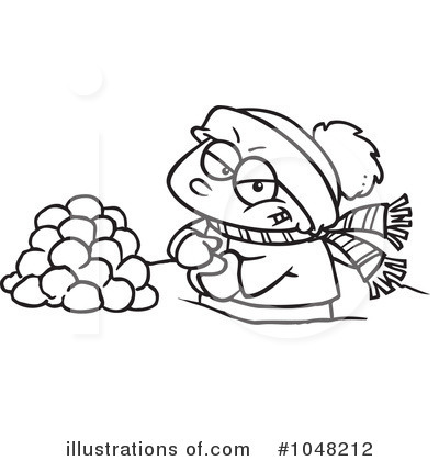 Snowball Clipart #1048212 by toonaday
