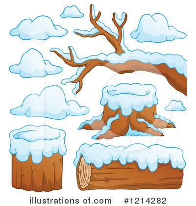 Royalty-Free (RF) Snow Clipart Illustration by visekart - Stock Sample #1214282