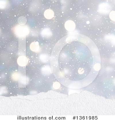 Royalty-Free (RF) Snow Clipart Illustration by KJ Pargeter - Stock Sample #1361985