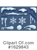 Snow Clipart #1629843 by AtStockIllustration