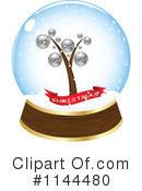 Snow Globe Clipart #1144480 by Andrei Marincas