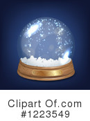 Snow Globe Clipart #1223549 by vectorace
