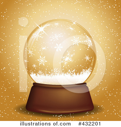Snow Globe Clipart #432201 by KJ Pargeter