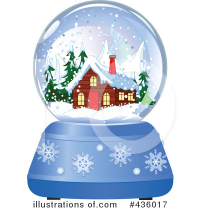 Snow Globe Clipart #436017 by Pushkin