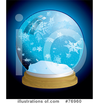 Royalty-Free (RF) Snow Globe Clipart Illustration by michaeltravers - Stock Sample #76960