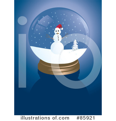 Royalty-Free (RF) Snow Globe Clipart Illustration by Rasmussen Images - Stock Sample #85921