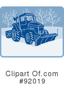 Snow Plow Clipart #92019 by patrimonio