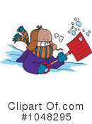 Snow Shovel Clipart #1048295 by toonaday