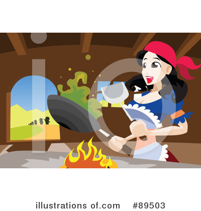 Royalty-Free (RF) Snow White Clipart Illustration by mayawizard101 - Stock Sample #89503