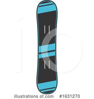 Royalty-Free (RF) Snowboard Clipart Illustration by Vector Tradition SM - Stock Sample #1631270