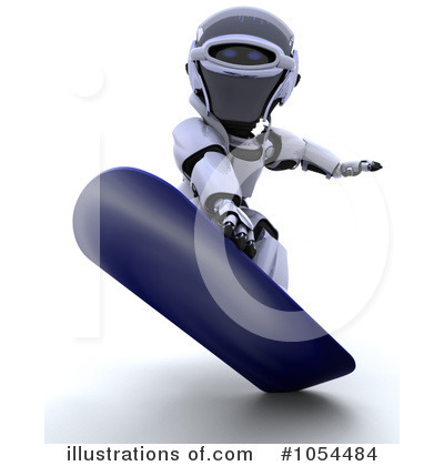 Snowboarding Clipart #1054484 by KJ Pargeter
