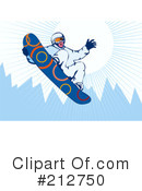 Snowboarding Clipart #212750 by patrimonio